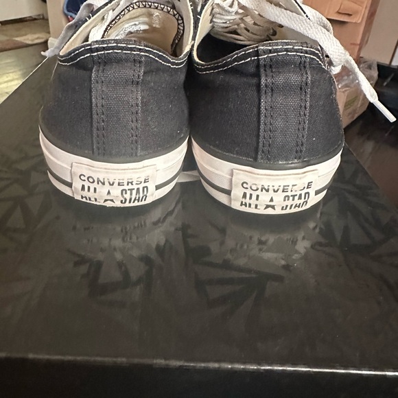 Converse Black and White All Star Sneakers - Picture 4 of 6